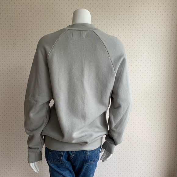 Les Tien Heavyweight Mock Neck Raglan sz Small PW15 - Picture 3 of 9